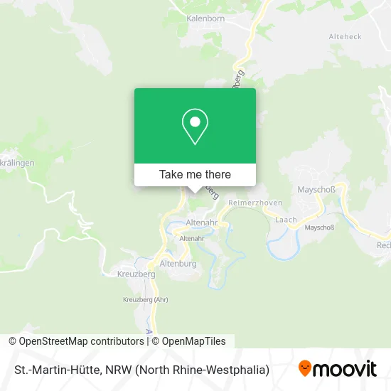 St.-Martin-Hütte map