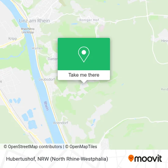 Hubertushof map