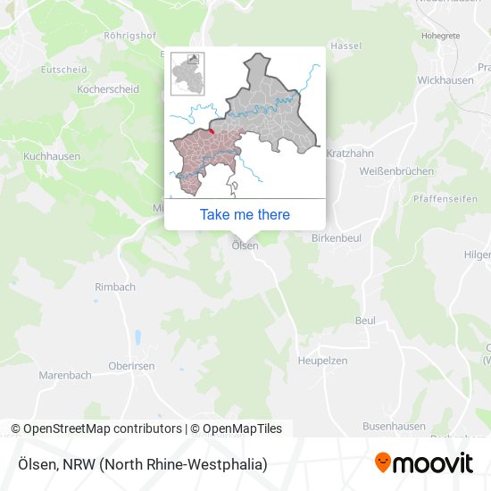 Ölsen map