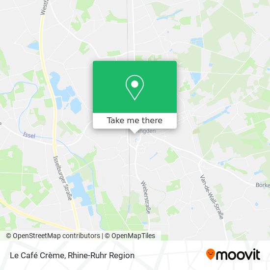 Le Café Crème map