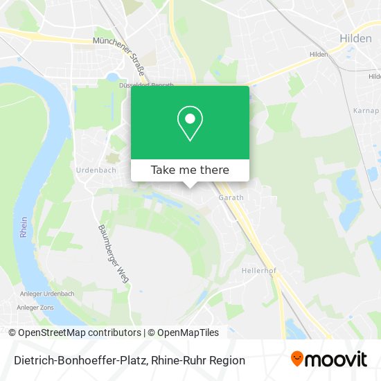 Dietrich-Bonhoeffer-Platz map