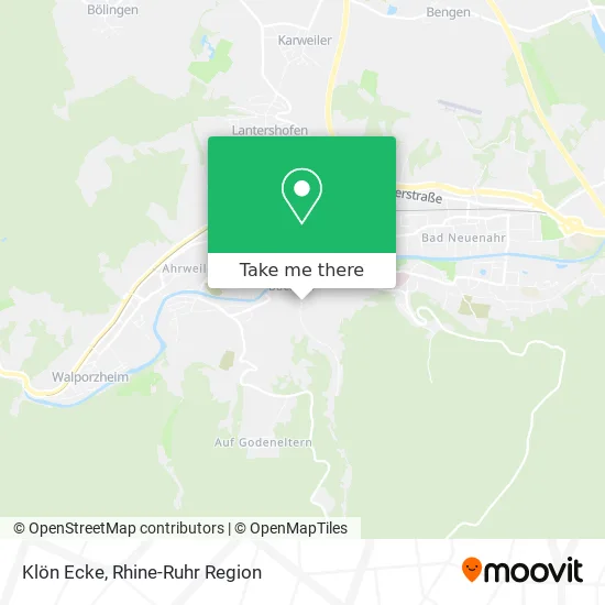 Карта Klön Ecke