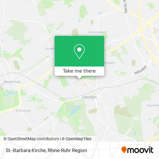 Карта St.-Barbara-Kirche