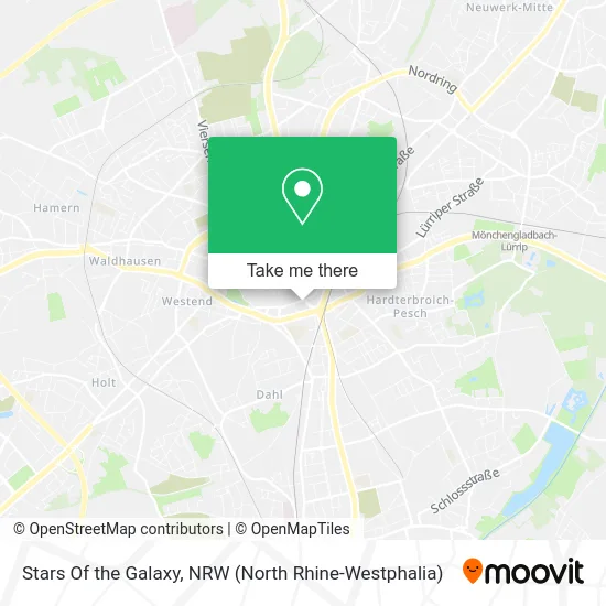 Stars Of the Galaxy map