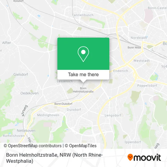 Карта Bonn Helmholtzstraße