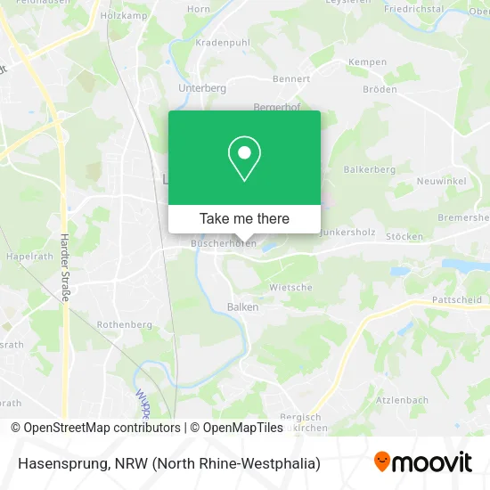 Карта Hasensprung