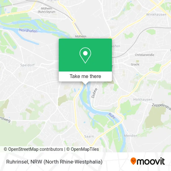 Карта Ruhrinsel