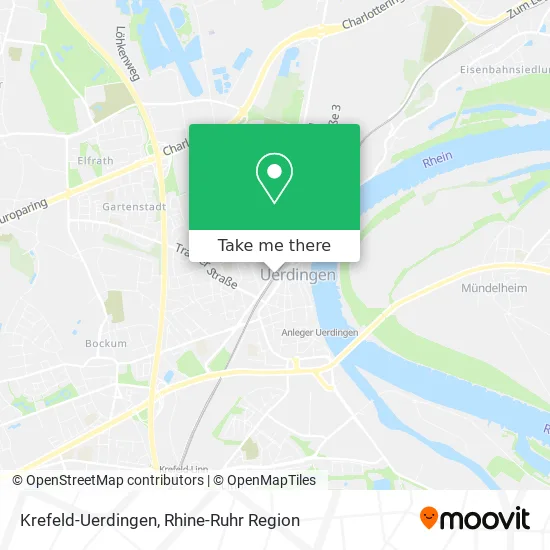 Карта Krefeld-Uerdingen