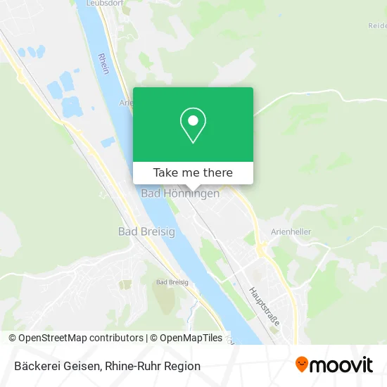 Карта Bäckerei Geisen