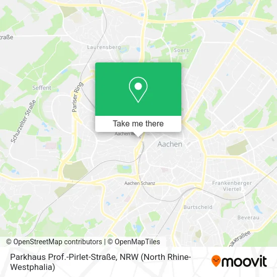 Карта Parkhaus Prof.-Pirlet-Straße