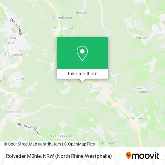 Rölveder Mühle map