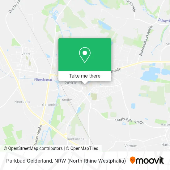 Parkbad Gelderland map