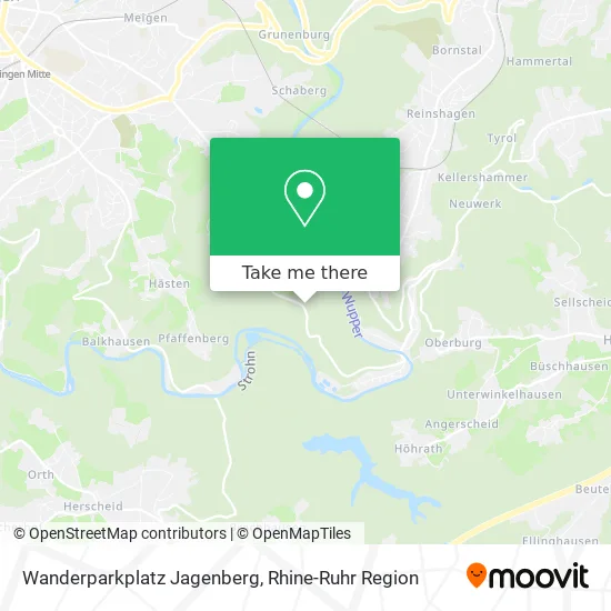 Карта Wanderparkplatz Jagenberg