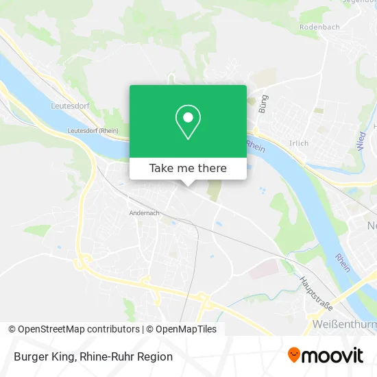 Burger King map