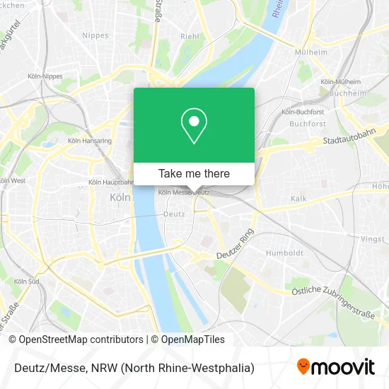 Карта Deutz/Messe