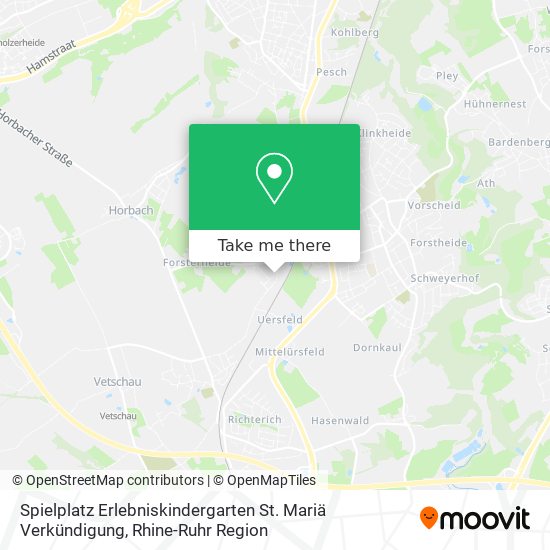 Spielplatz Erlebniskindergarten St. Mariä Verkündigung map