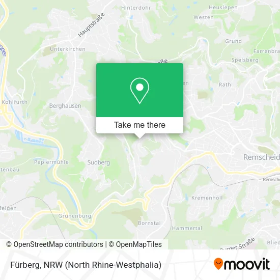 Fürberg map