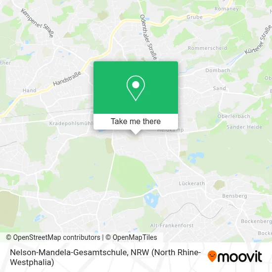 Nelson-Mandela-Gesamtschule map