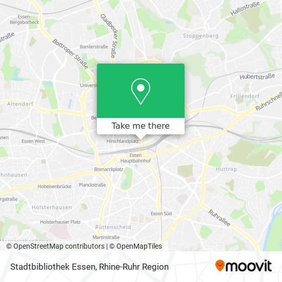 Stadtbibliothek Essen map