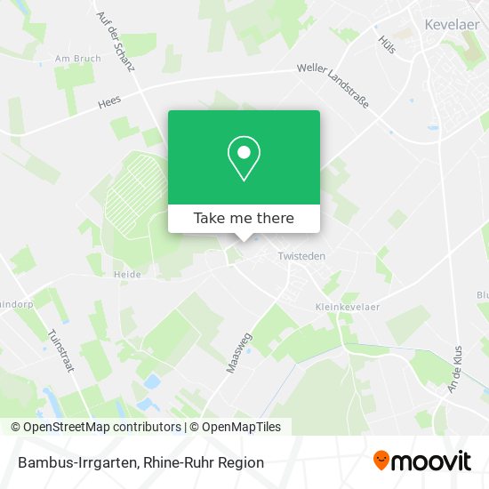 Bambus-Irrgarten map