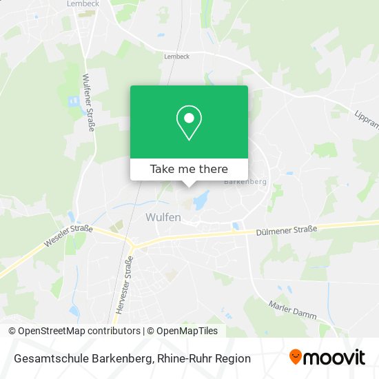 Gesamtschule Barkenberg map