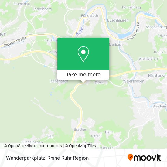 Карта Wanderparkplatz