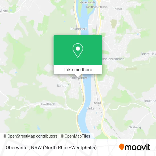 Карта Oberwinter