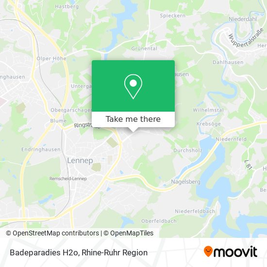 Badeparadies H2o map