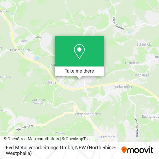 Evd Metallverarbeitungs Gmbh map