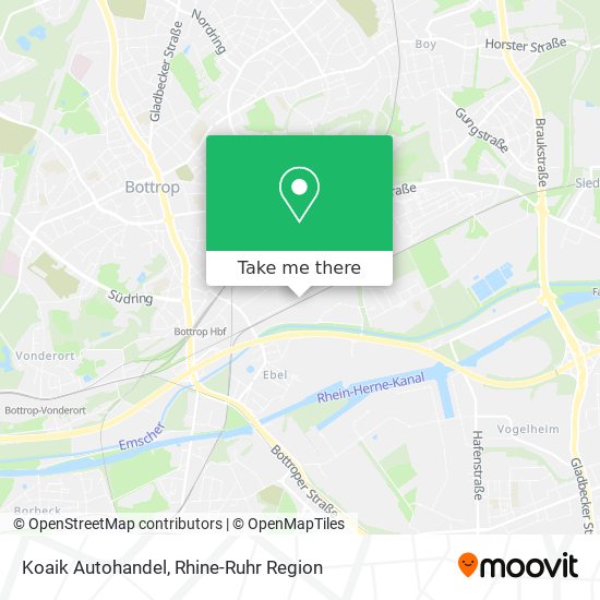 Koaik Autohandel map