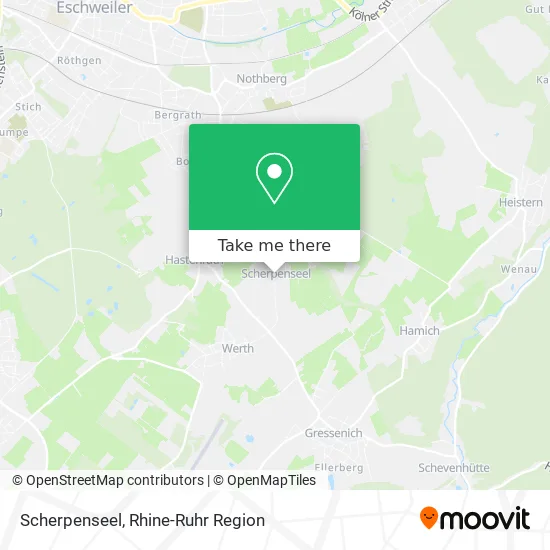 Карта Scherpenseel