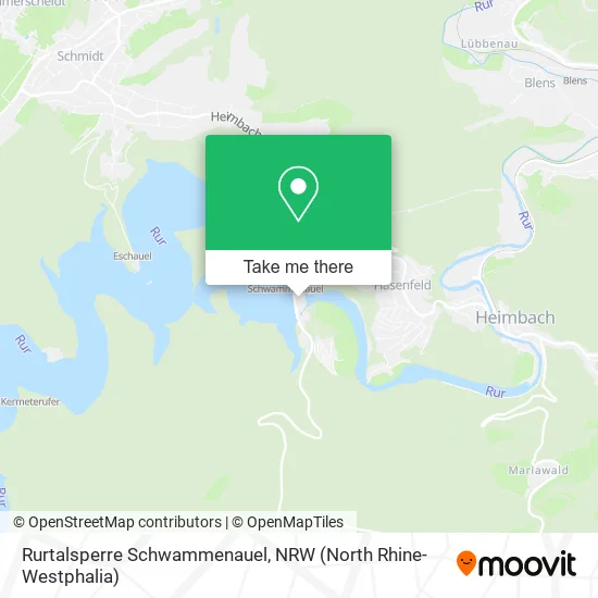 Rurtalsperre Schwammenauel map