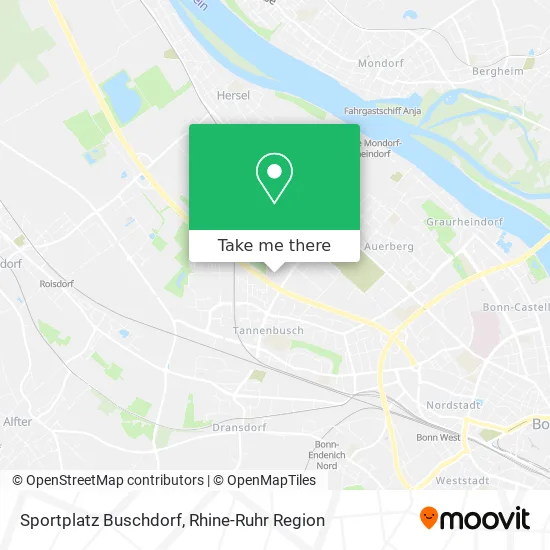 Карта Sportplatz Buschdorf