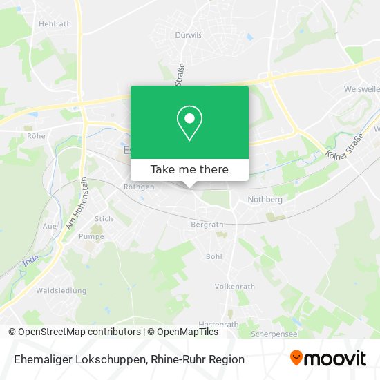 Ehemaliger Lokschuppen map