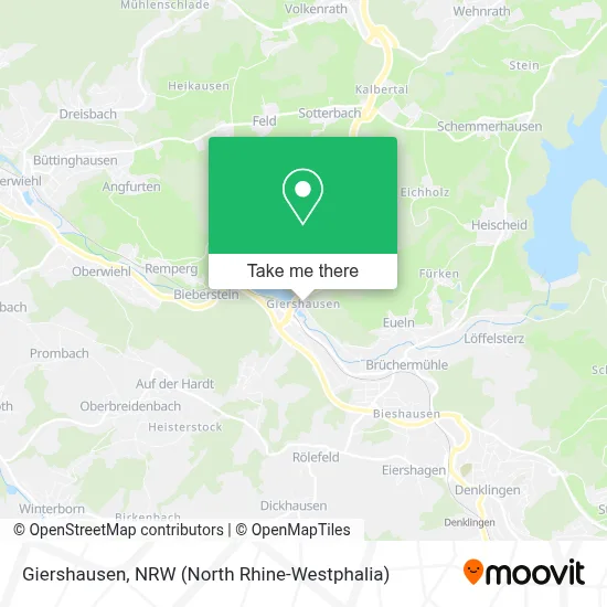 Giershausen map