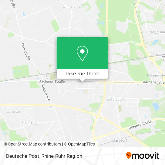 Карта Deutsche Post