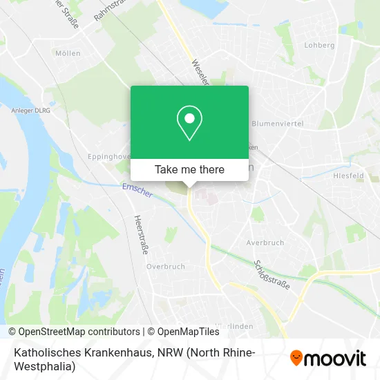 Katholisches Krankenhaus map