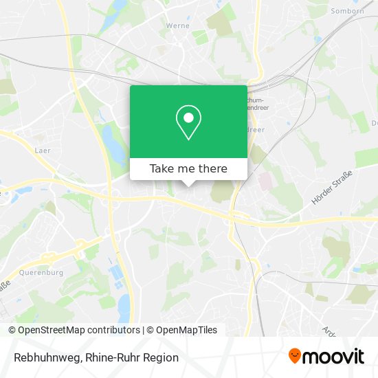 Rebhuhnweg map