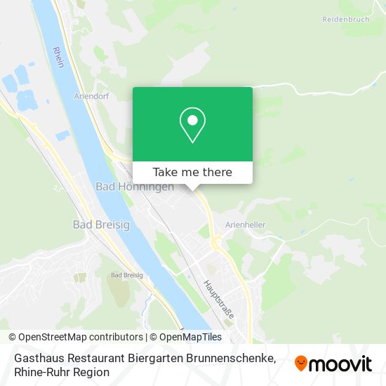 Gasthaus Restaurant Biergarten Brunnenschenke map