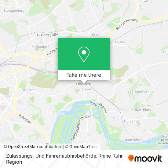 Zulassungs- Und Fahrerlaubnisbehörde map