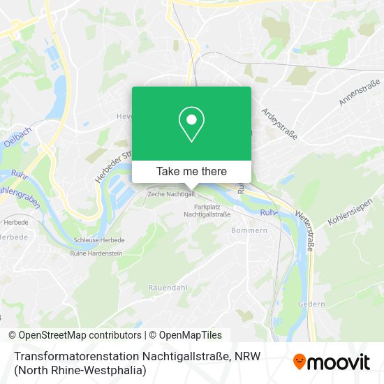 Карта Transformatorenstation Nachtigallstraße