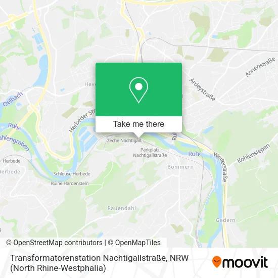 Карта Transformatorenstation Nachtigallstraße