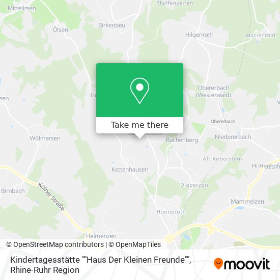 Kindertagesstätte ""Haus Der Kleinen Freunde"" map