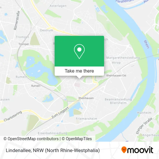 Карта Lindenallee