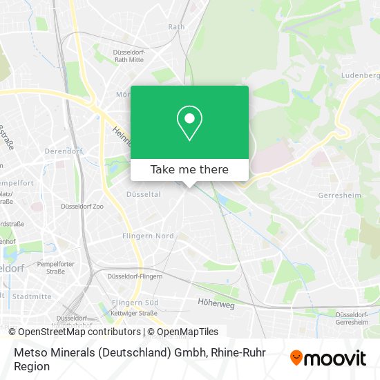 Metso Minerals (Deutschland) Gmbh map