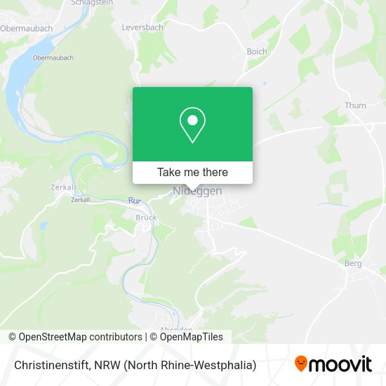 Карта Christinenstift