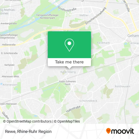 Карта Rewe