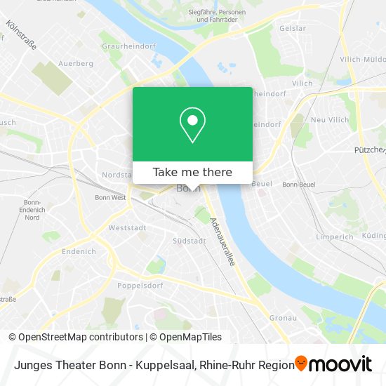 Карта Junges Theater Bonn - Kuppelsaal