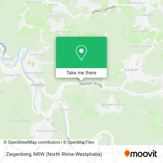 Карта Ziegenberg