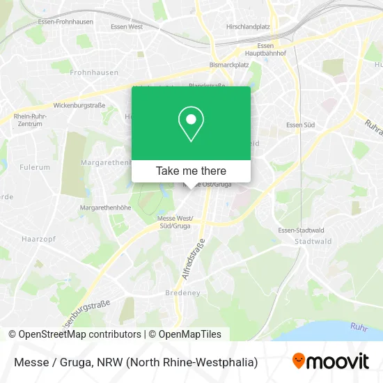Карта Messe / Gruga